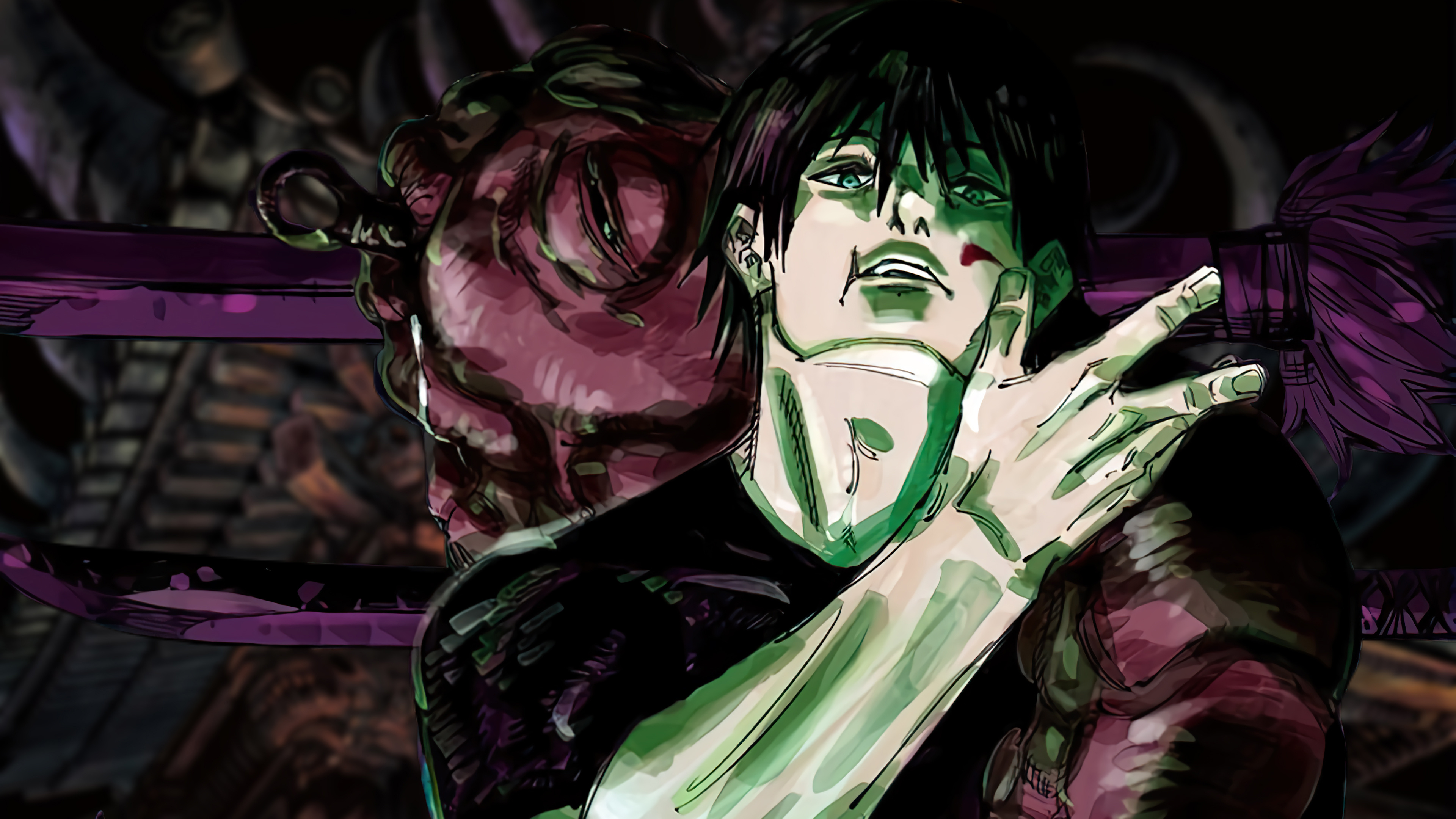  Free Download Jujutsu Kaisen Fushiguro Toji Wallpaper By Knotshoxtm 