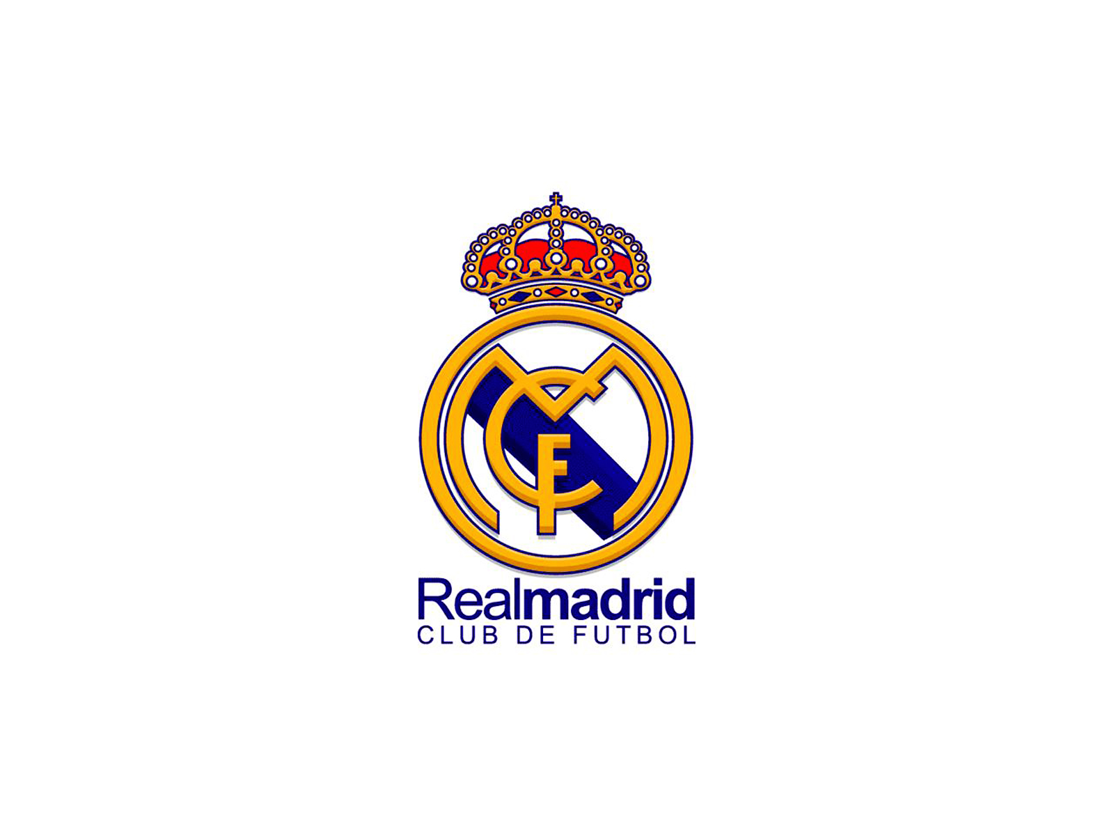Real Madrid Cf Logo HD Desktop Wallpaper Background