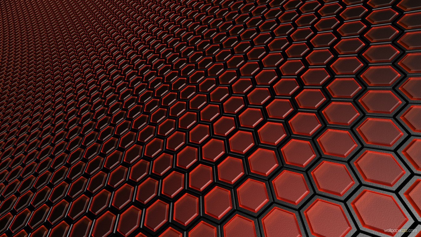 Hexagonal Pattern HD Wallpaper