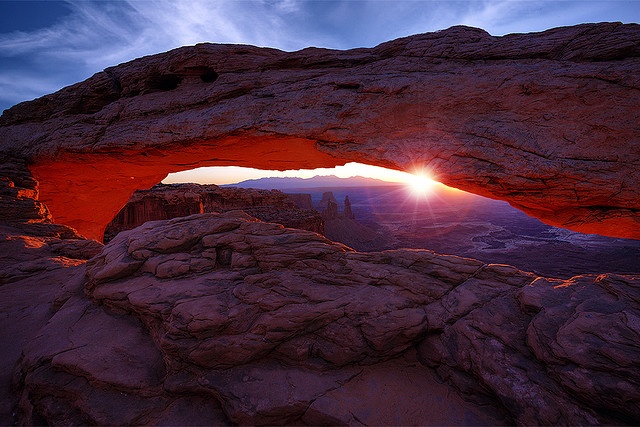 Mesa Arch Sunrise Canyonlands National Park Utah Photography By