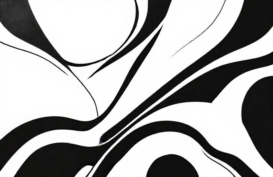 Wallpaper Abstract Black White