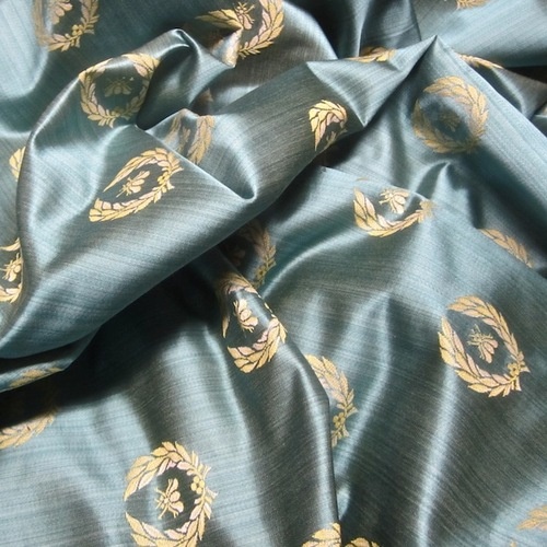 Neoclassical Napoleonic Bee Upholstery Drapery Fabric From Italy