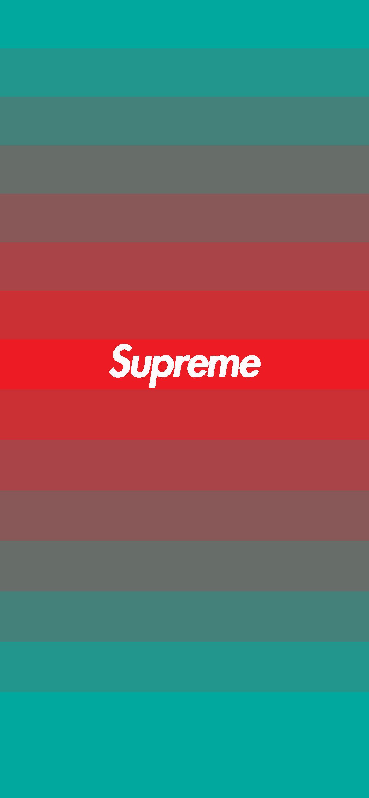 Supreme Wallpaper Gradient