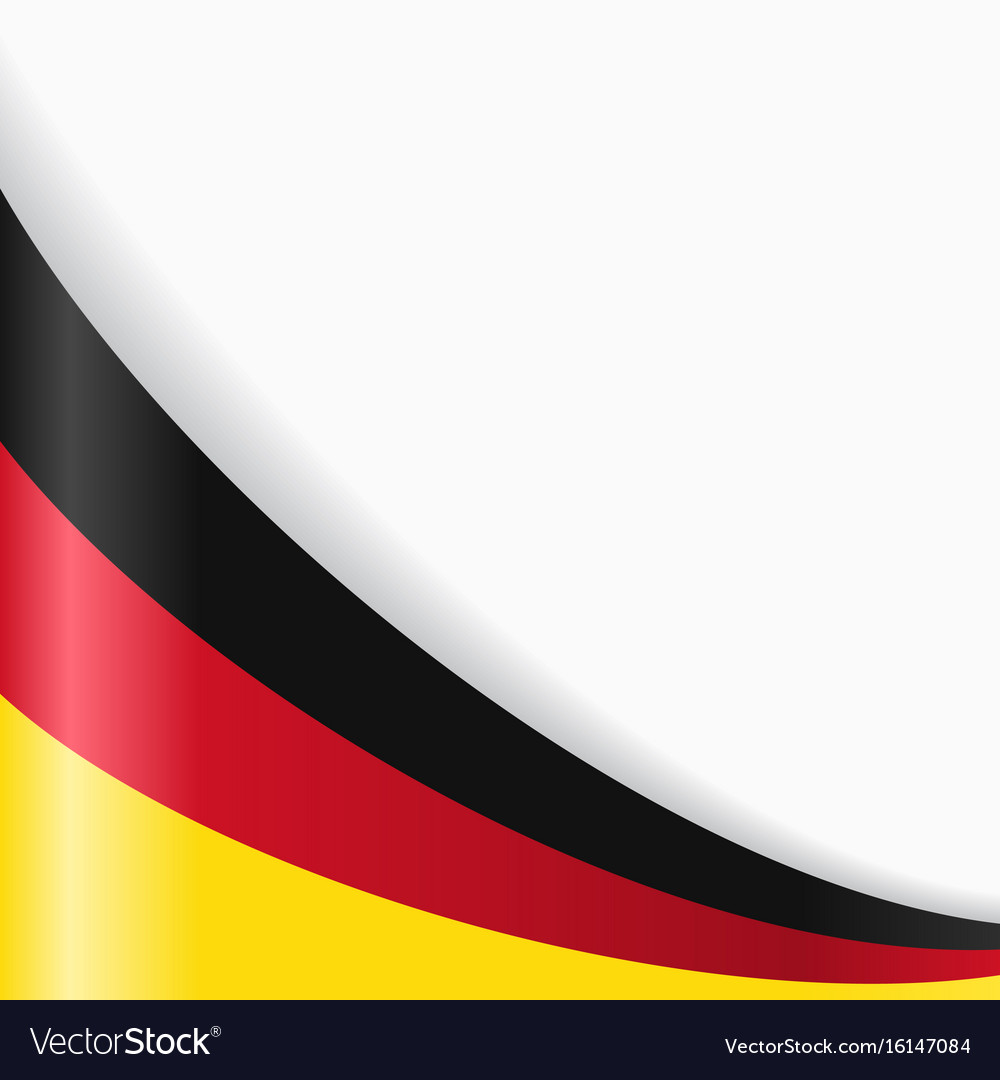 German Flag Background Royalty Vector Image