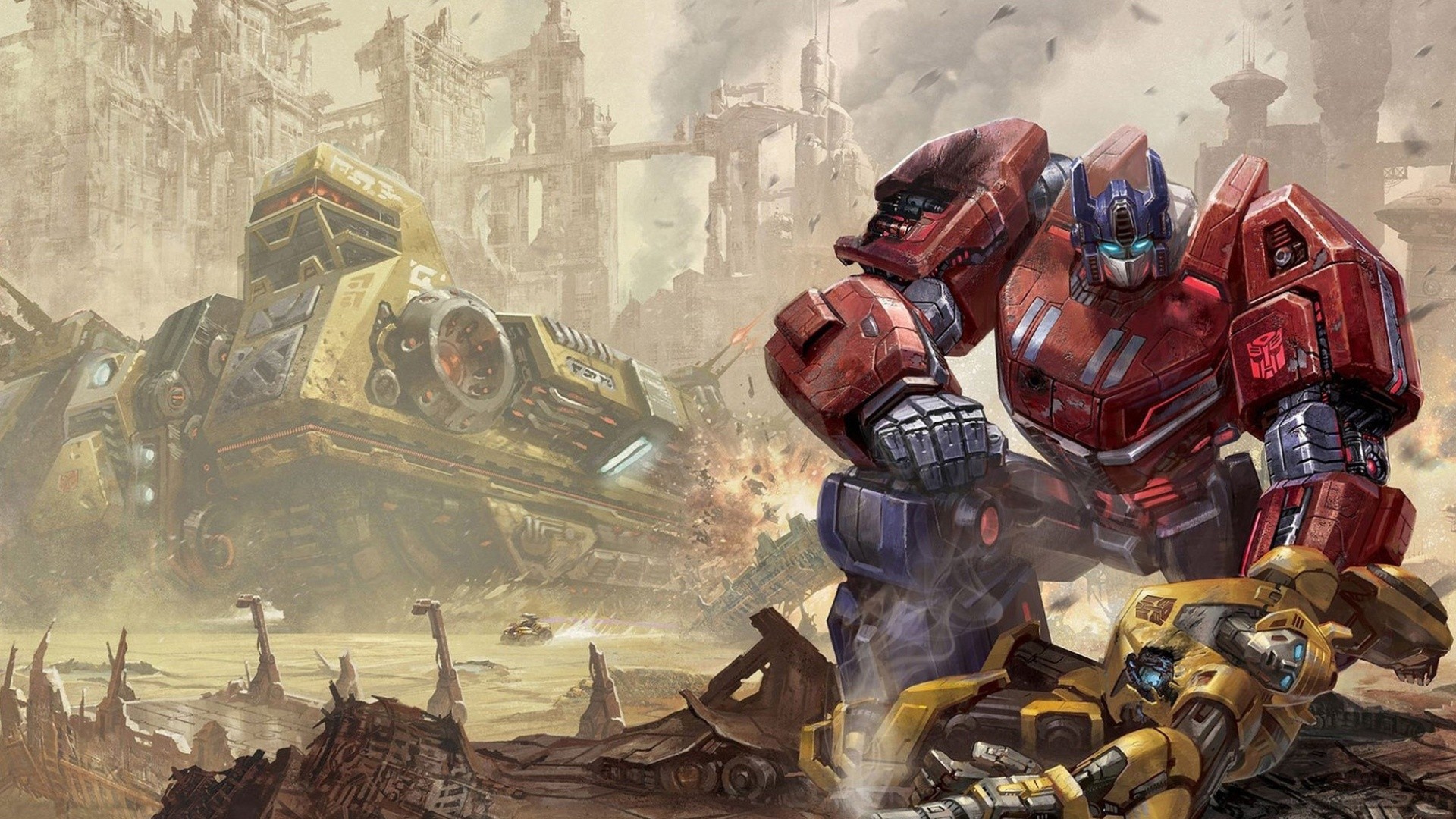 Autobot Optimus Prime Transformers HD Wallpaper Background