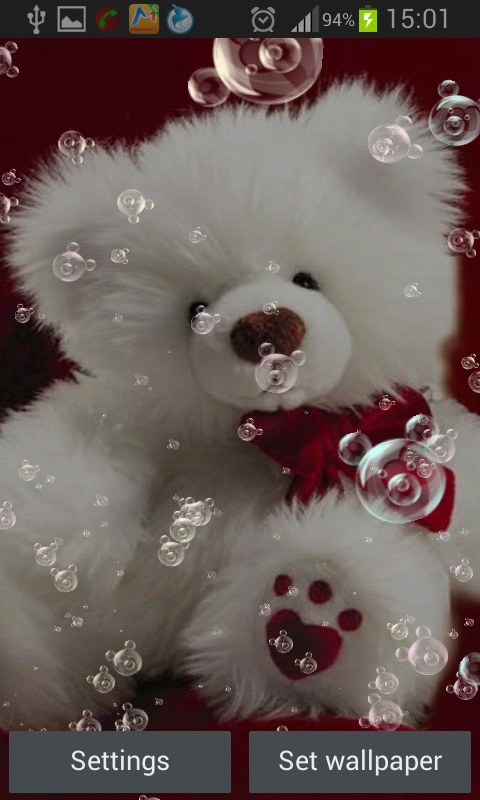 Teddy Bear Live Wallpaper Android Apps On Google Play