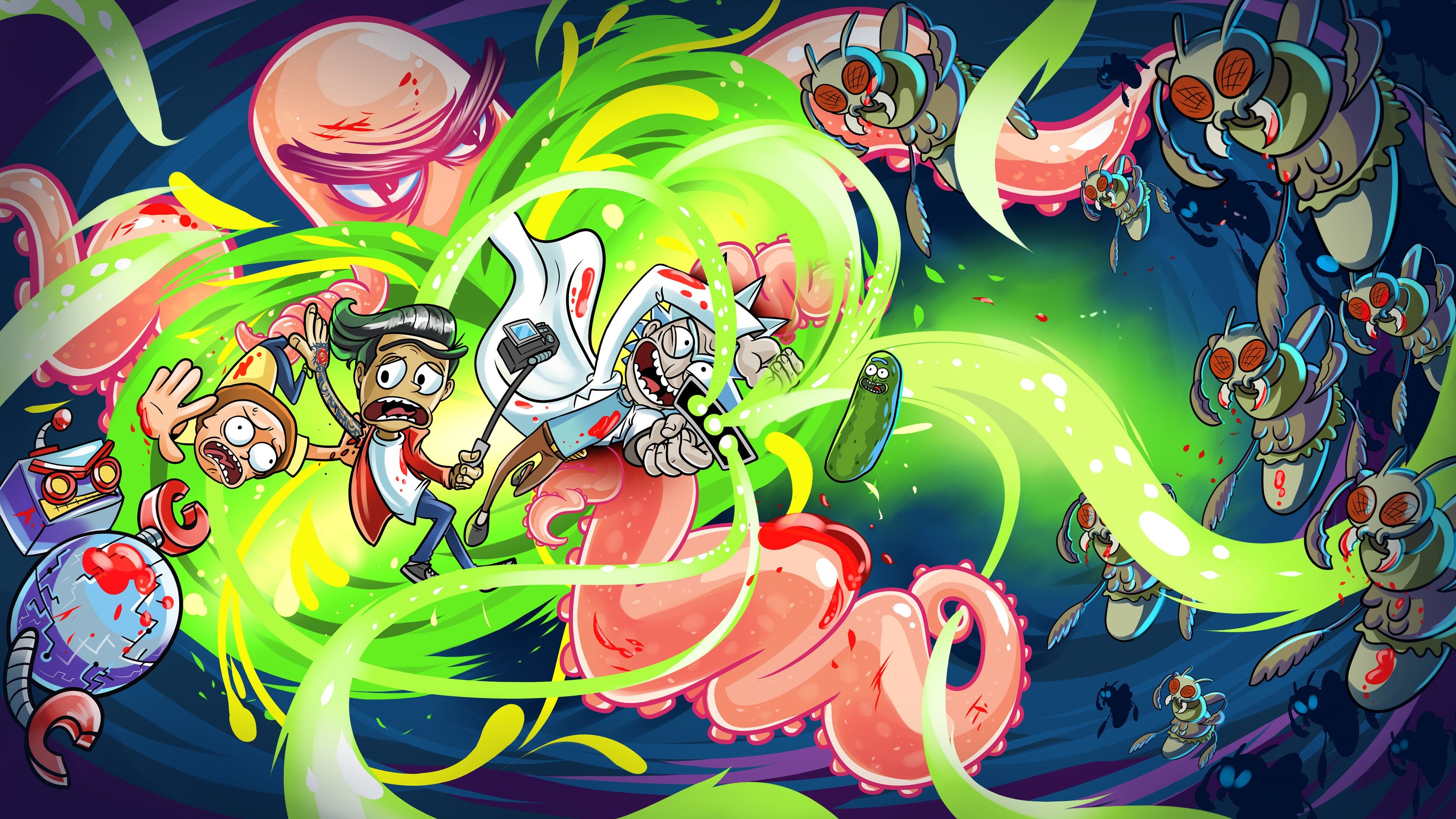 Cool Rick And Morty Wallpaper