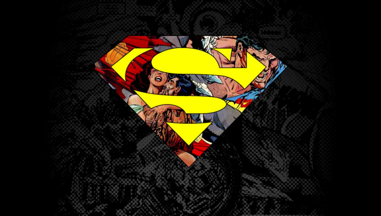 Superman Wallpaper Logo Dom Wallpapers