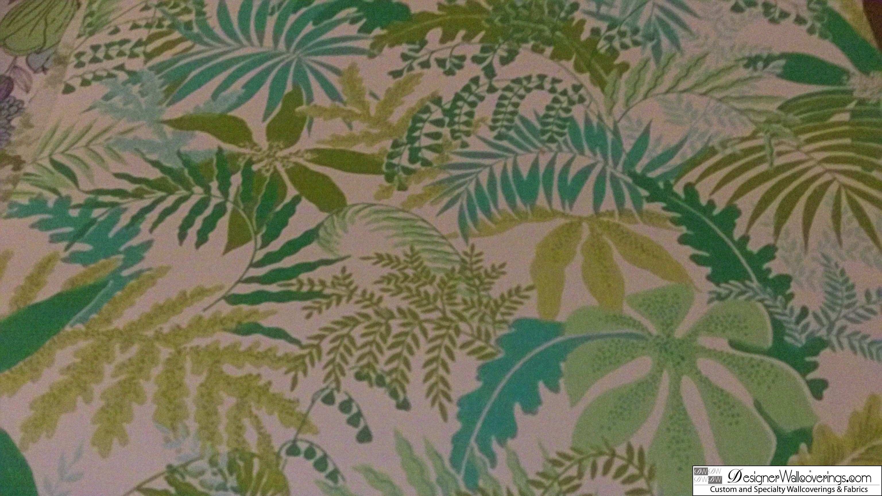 S Vintage Tropical Wallpaper Dig Designer Wallcoverings