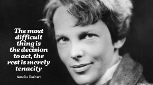 Amelia Earhart Famous Quotes