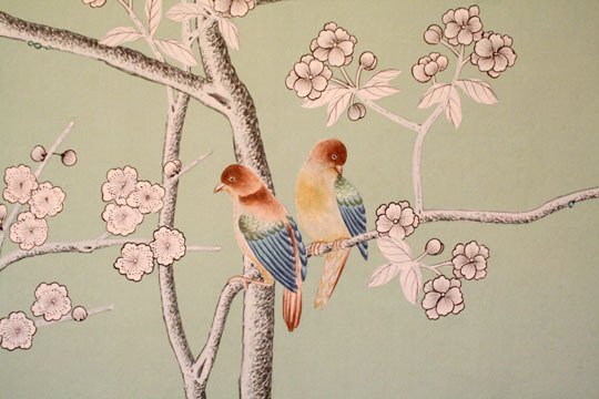 Bespoke Wallpaper By De Gournay Store Profile Apartment Therapy