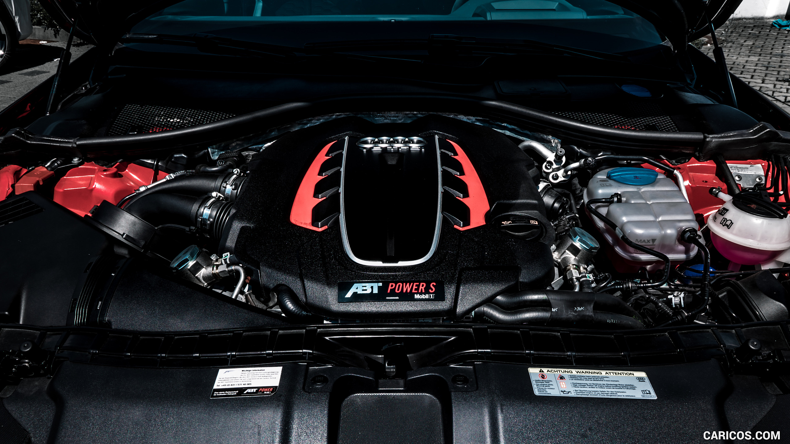Abt Audi Rs6 E Concept Engine HD Wallpaper