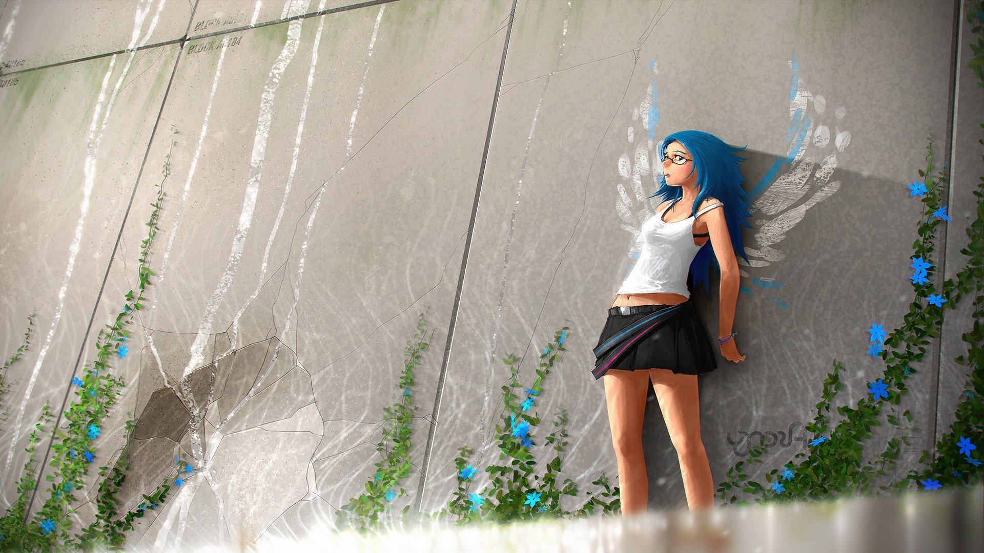 Anime Girl Mini Skirt HD 4k Wallpaper Image Photos And Picture