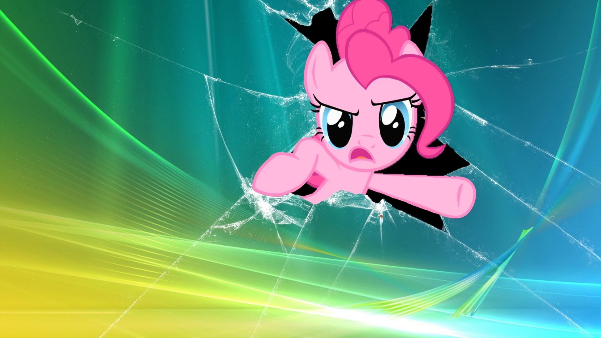 Broken Screen My Little Pony Pinkie Pie