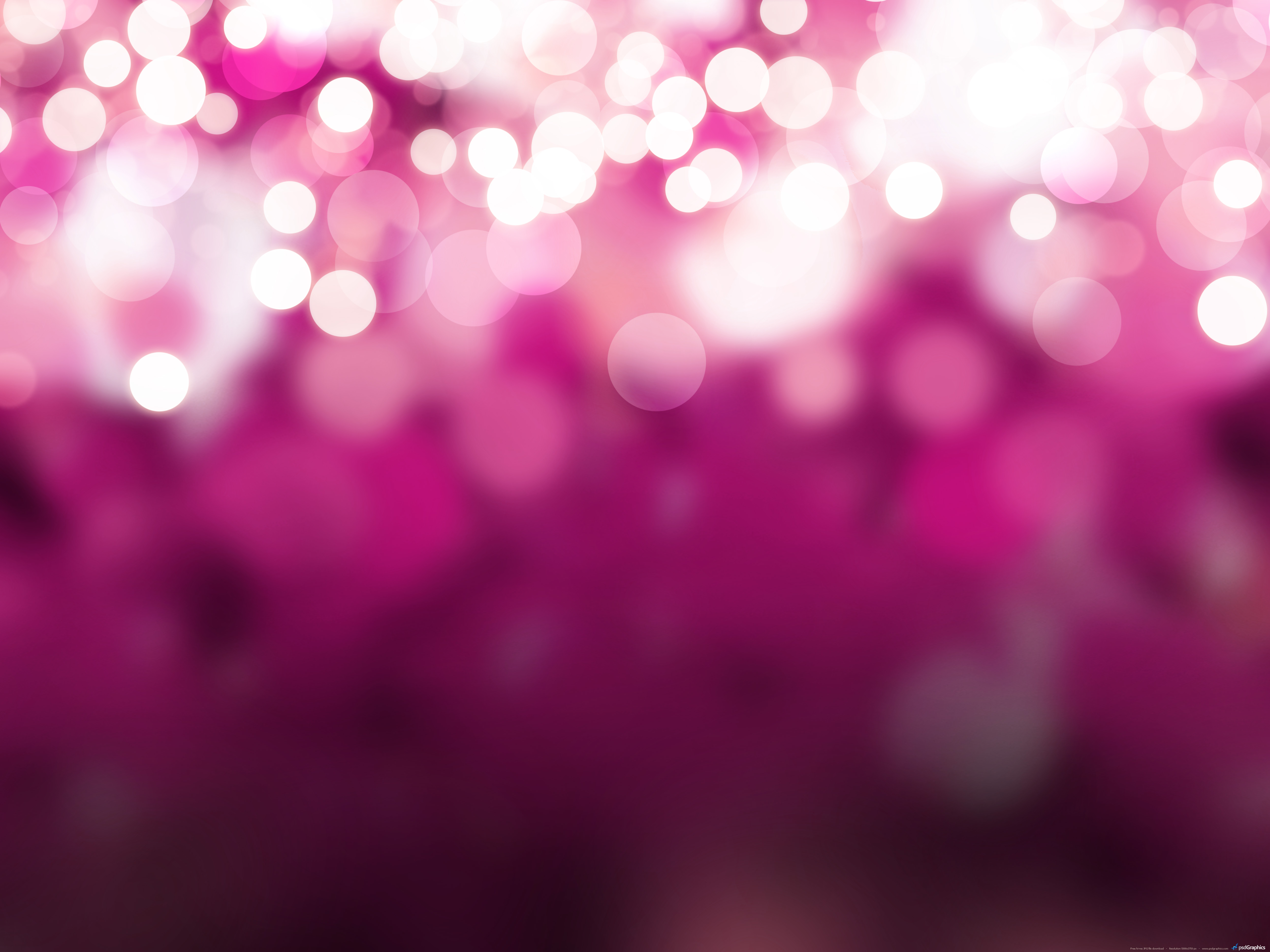 Colorful Abstract Lights Background Snow