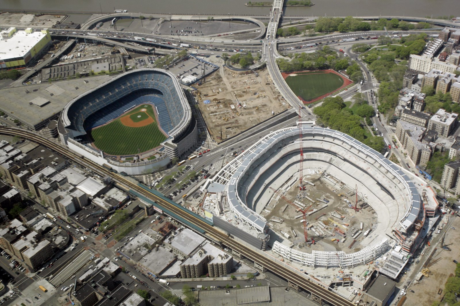 The New York Yankees Stadium