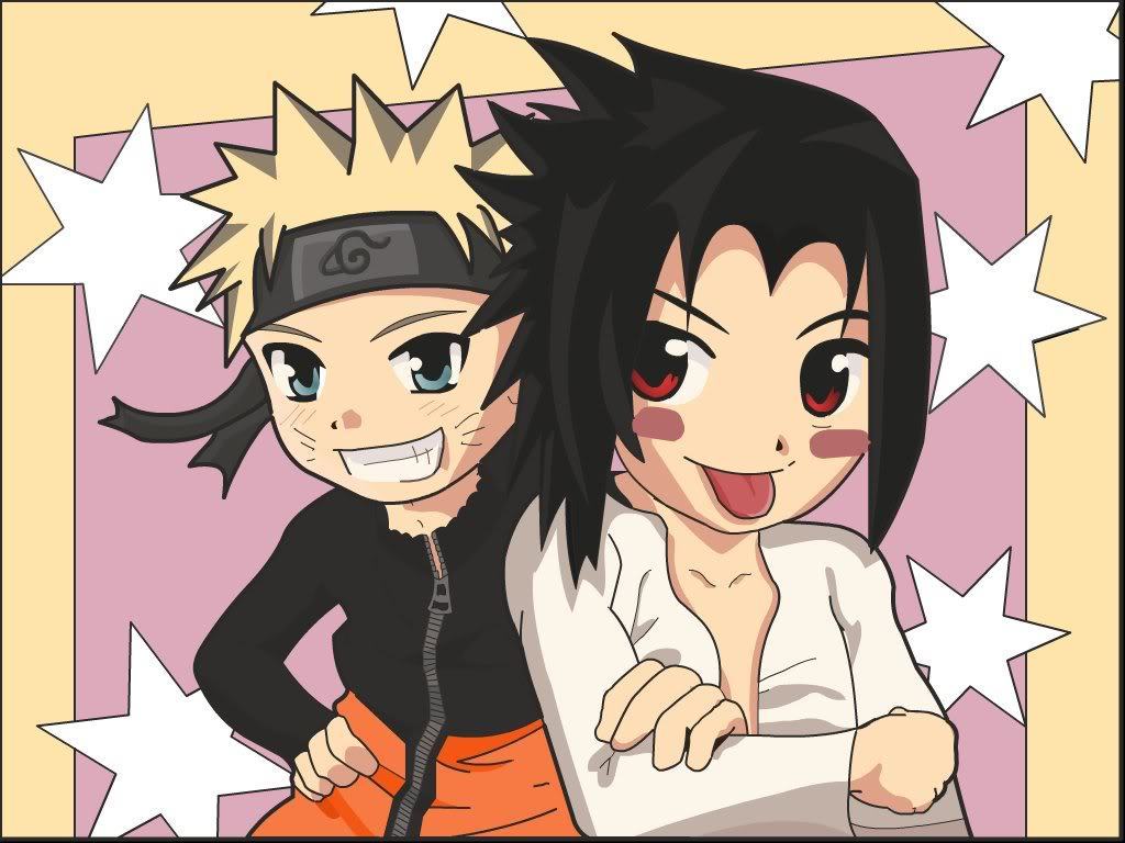 Naruto X Sasuke Sasunaru Wallpaper