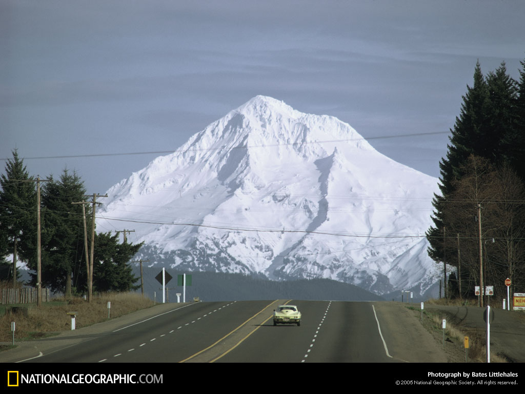 Mount Hood Scenic Portland Oregon