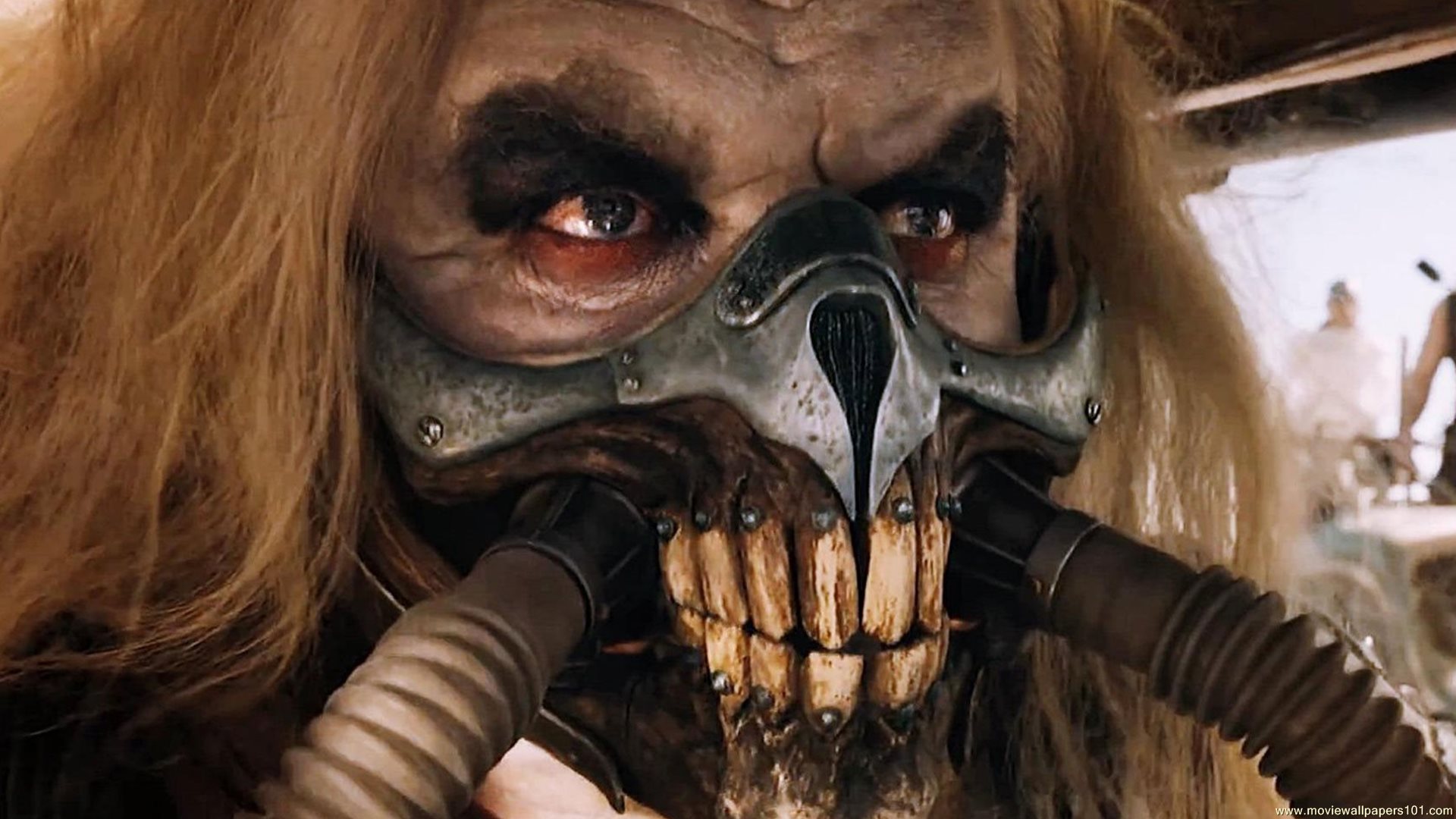 Download Mad Max Fury Road Skeleton Face Character HD Wallpaper