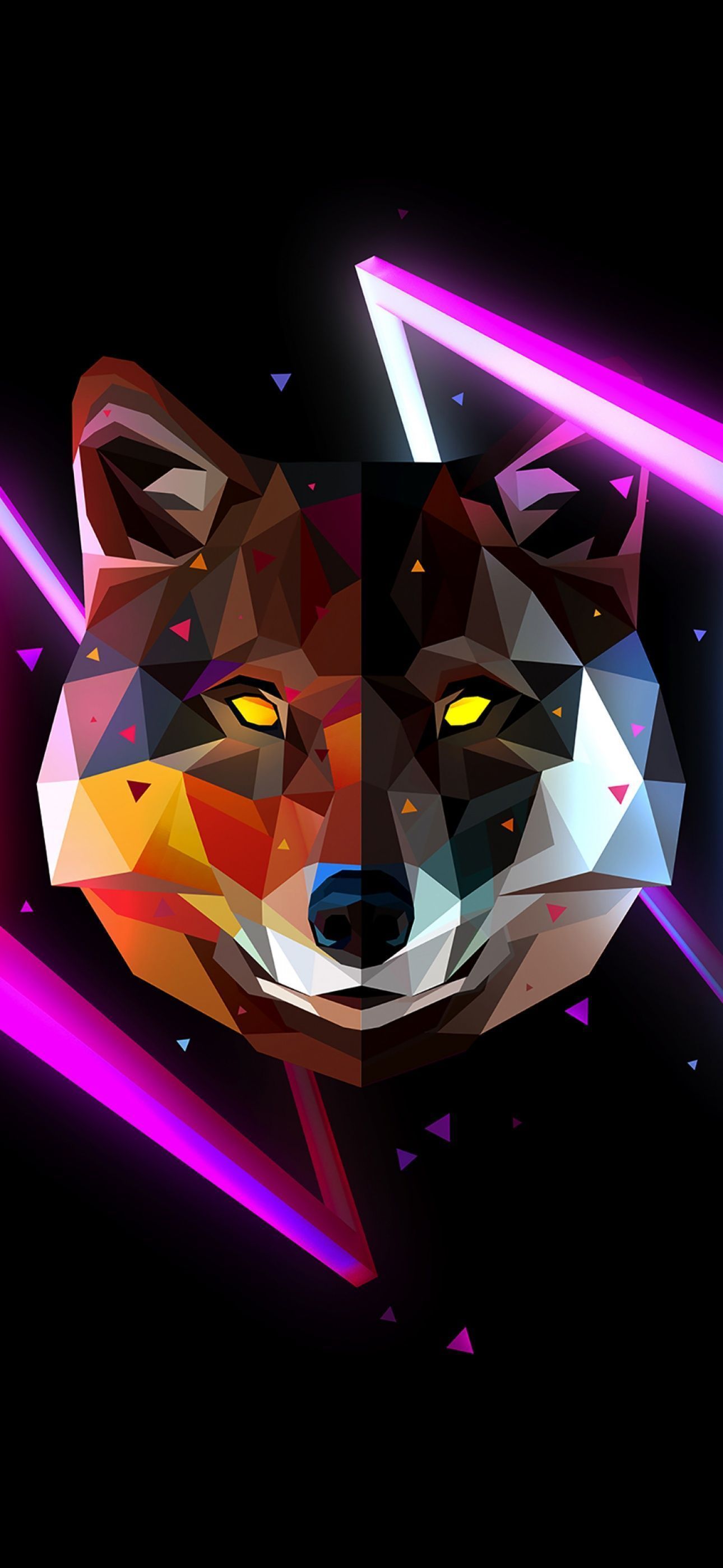Wolf Aesthetic Wallpaper