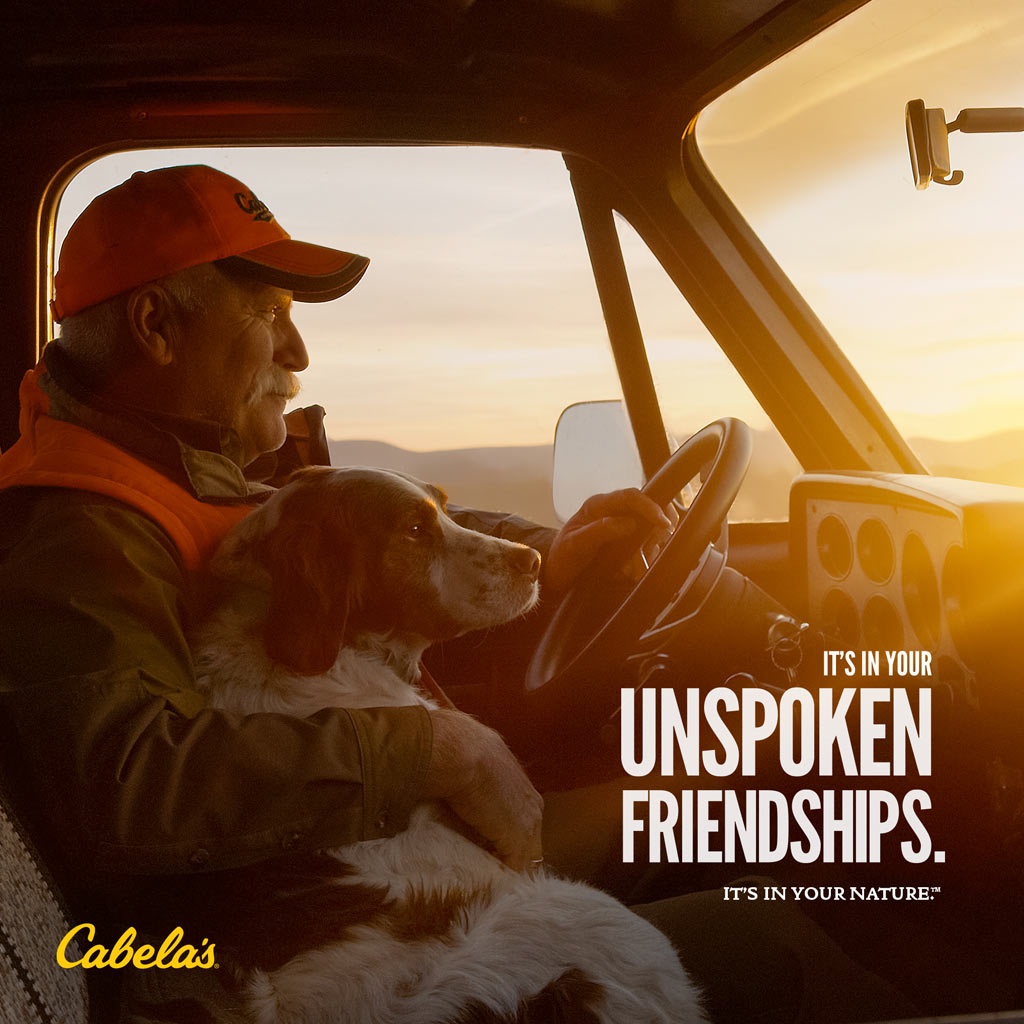 Cabela S National Ad Campaign It In Your Nature