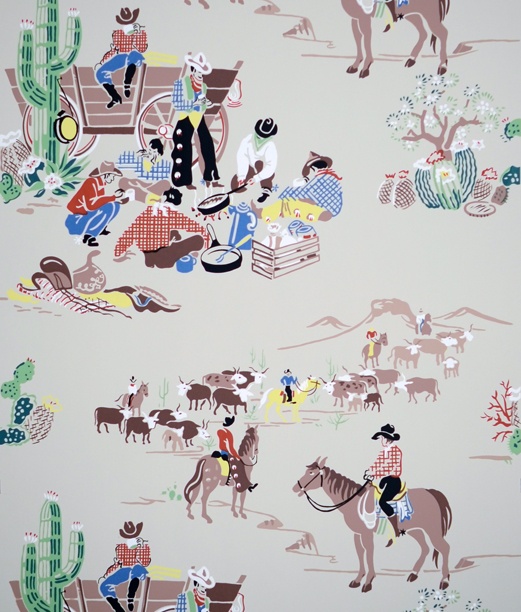 Carter Pany Historic Wallpaper Llc Sommers Ranch Wyoming