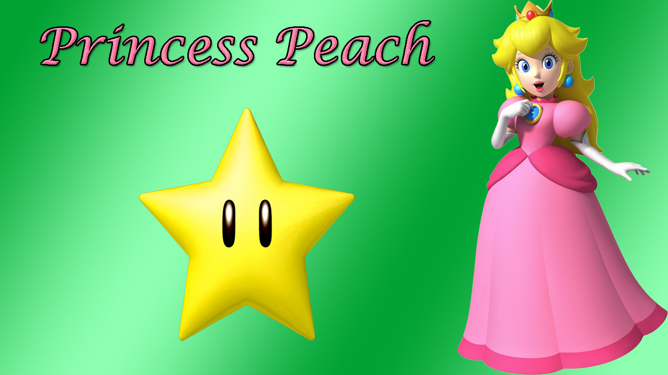 Princess Peach Wallpaper By Tzortzinaerk