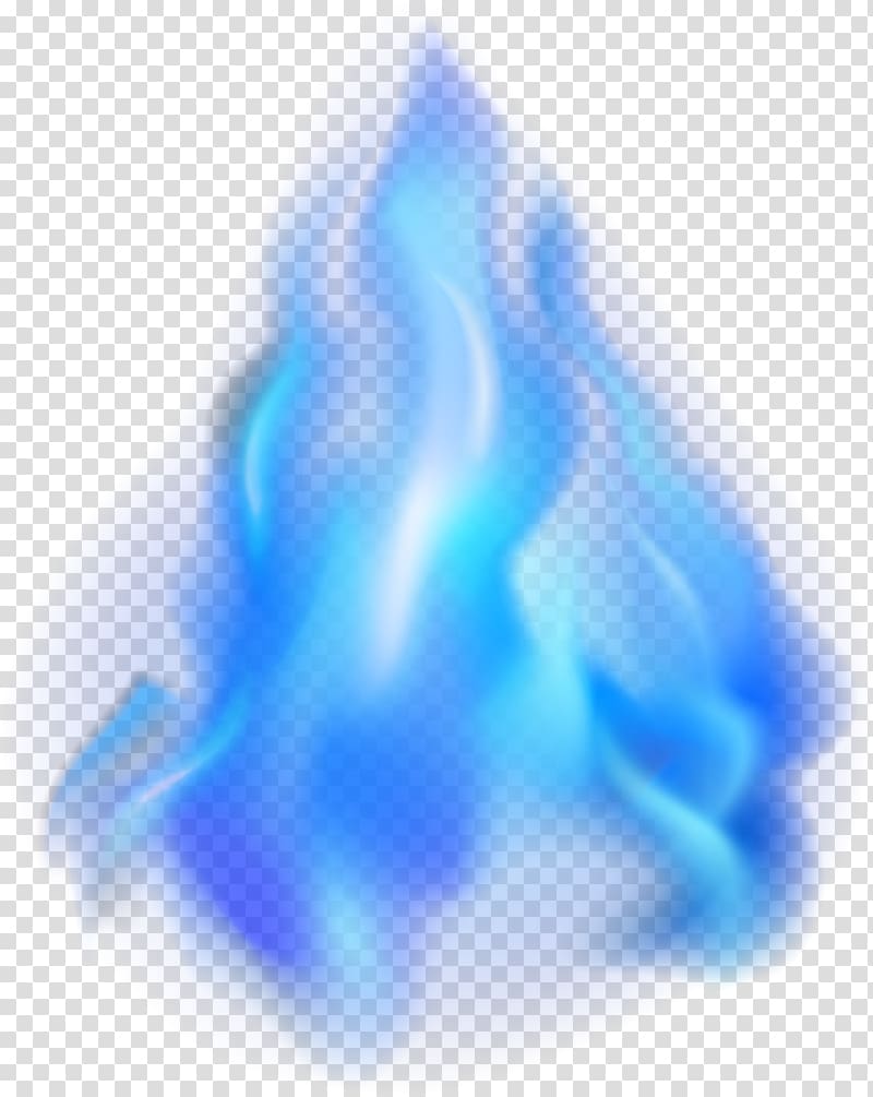 Blue Flame Heat Simple Effect Element