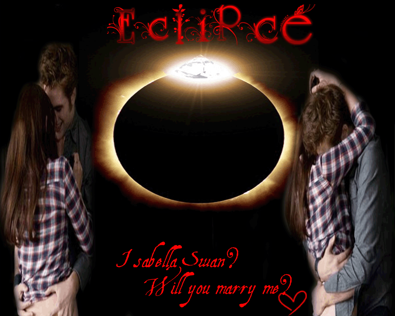 Will You Marry Me Eclipse Movie Wallpaper