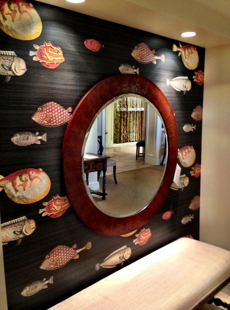 Loving Fish Wallpaper Leejofa Fornasetti By Cole Son