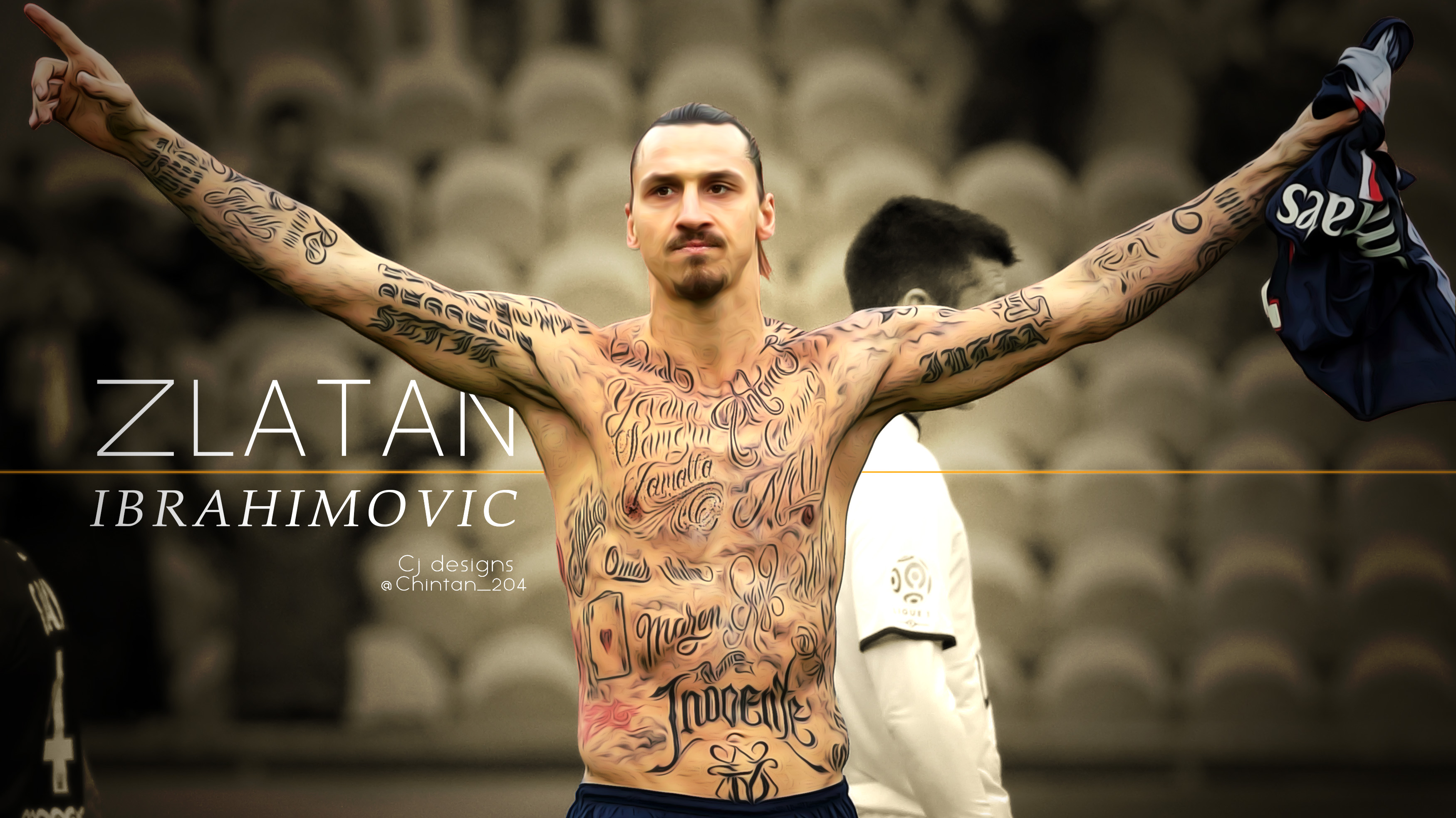 Zlatan Ibrahimovic Wallpaper PSG by HAD3S204 on