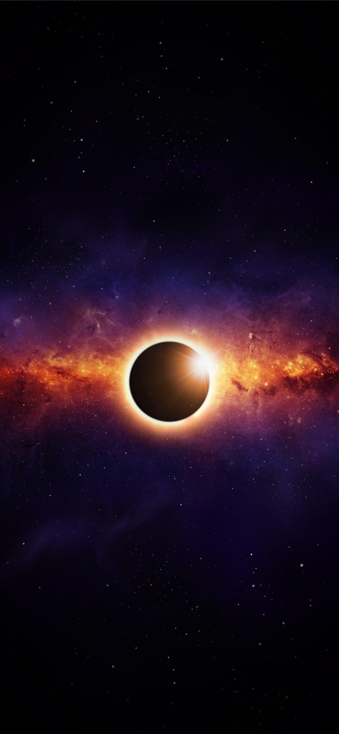 Solar Eclipse Universe Top Univ iPhone