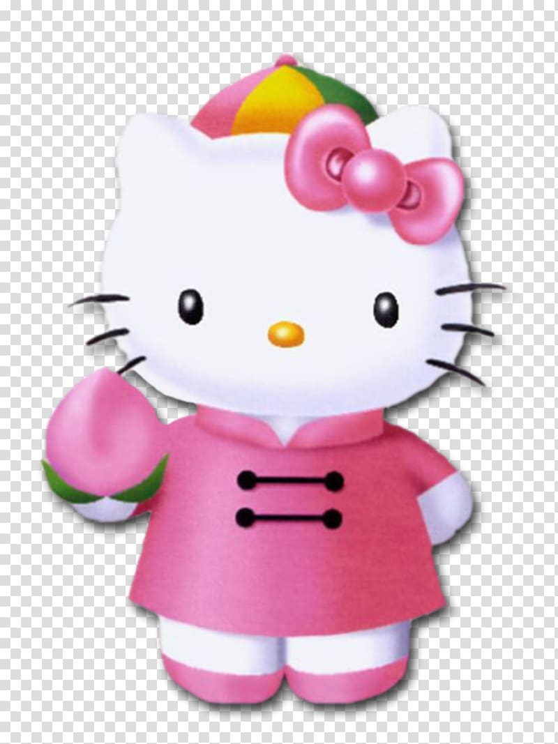 Hello Kitty Female Kity Transparent Background Png Clipart
