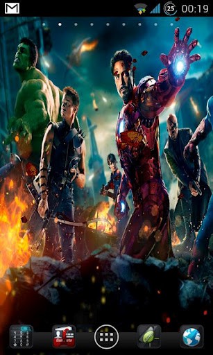 Bigger The Avengers Live Wallpaper For Android Screenshot
