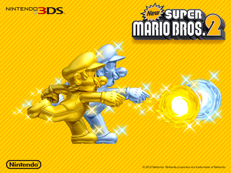 Gengame Nintendo Releases Official New Super Mario Bros Wallpaper