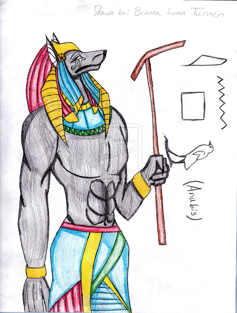 Anubis The Egyptian God Of Death And Embalming By P0ssum
