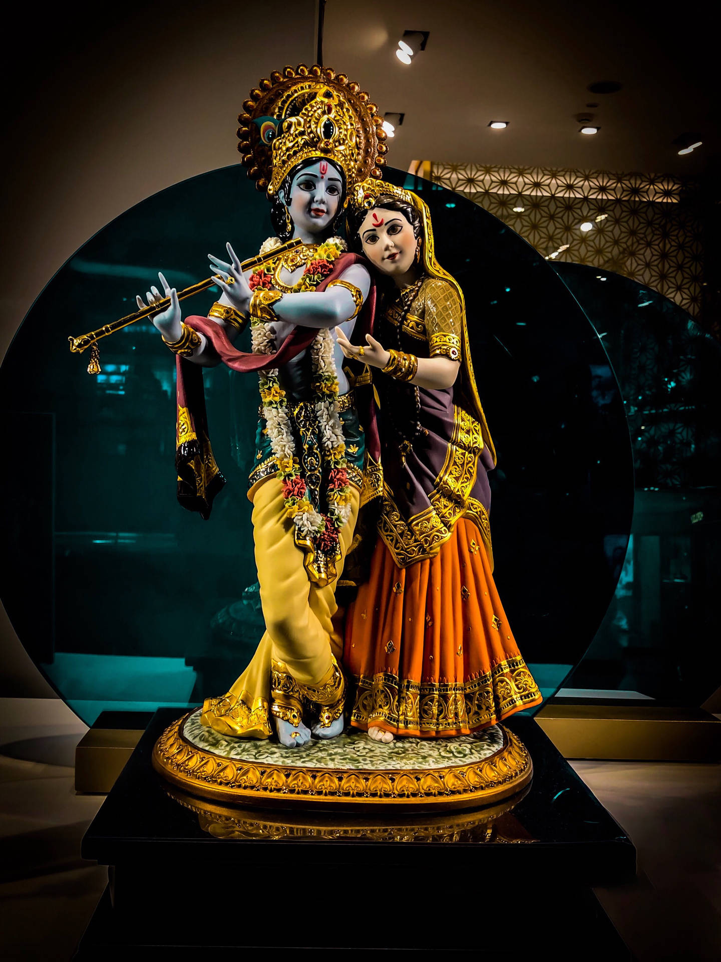 Krishna iPhone Wallpaper