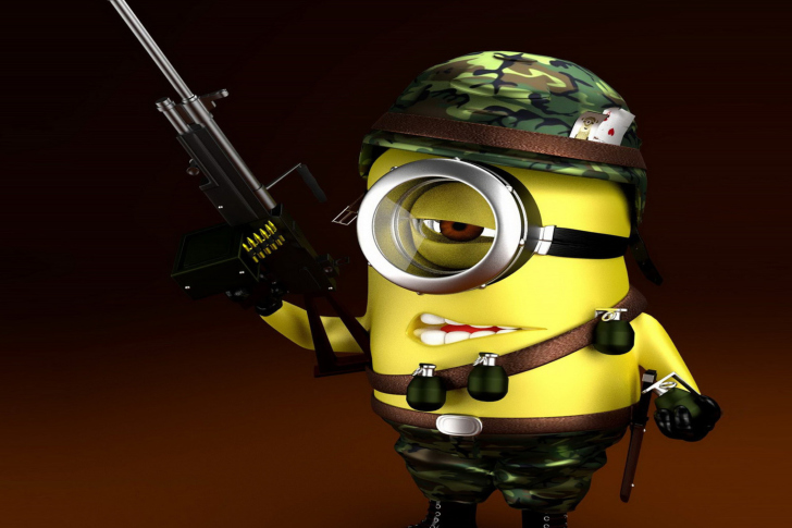 Minion Soldier Wallpaper For Android