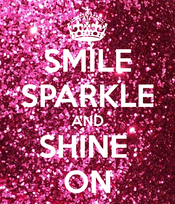 Smile Sparkle And Shine On Keep Calm Carry Image Generator