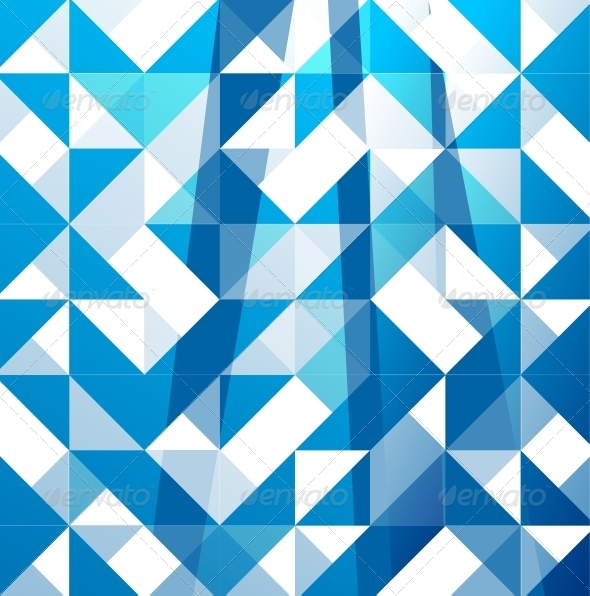 Blue Modern Geometric Design Background Graphicriver
