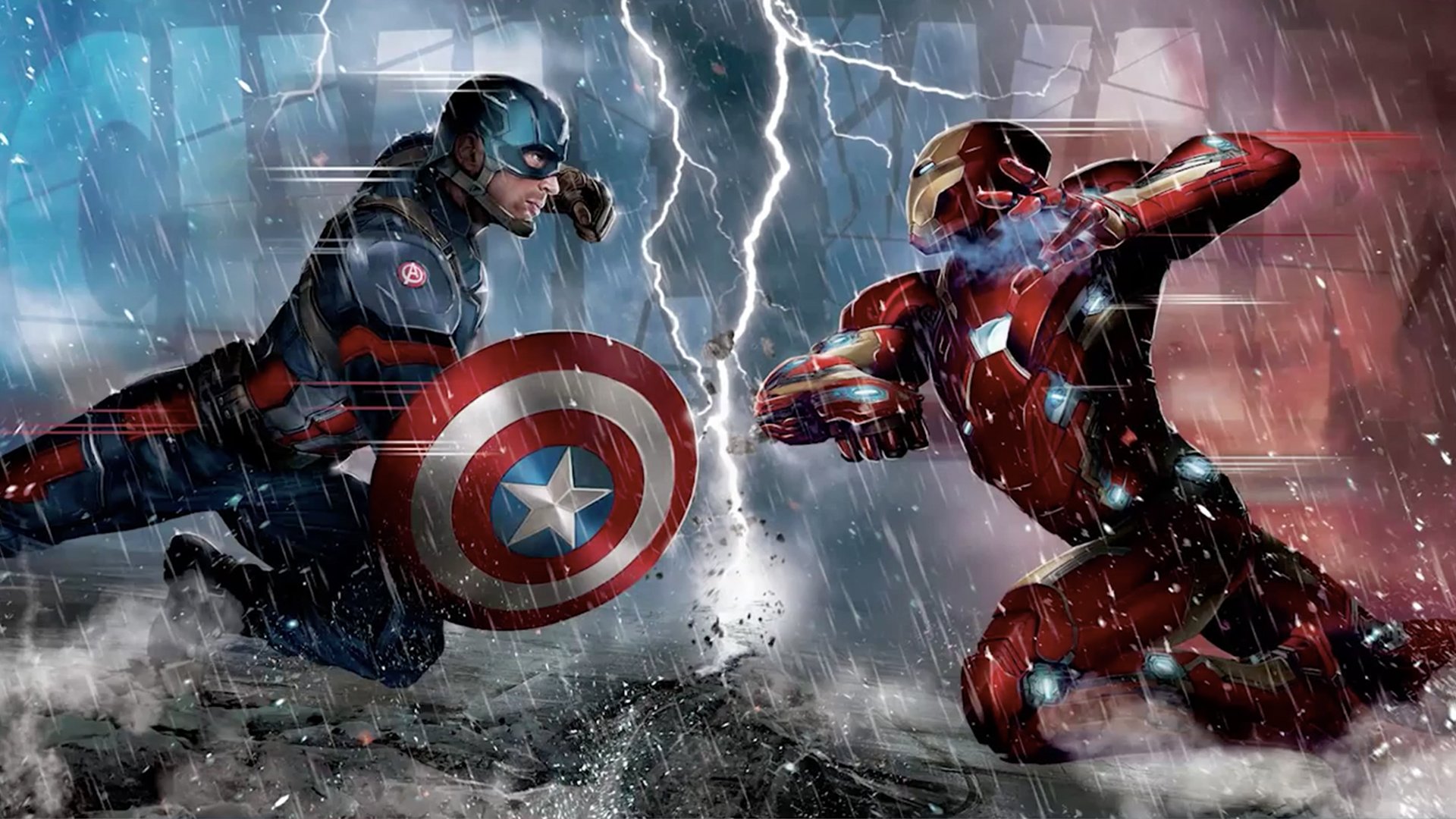 Captain America Civil War Background HD