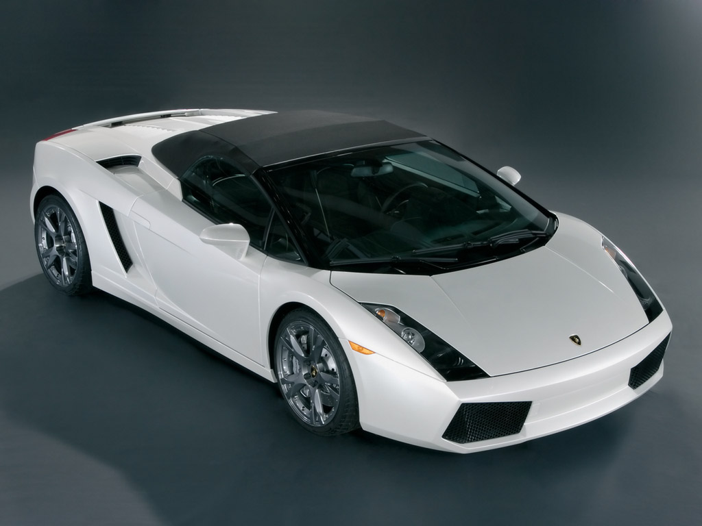 Cars And Only White Lamborghini Gallardo Wallpaper
