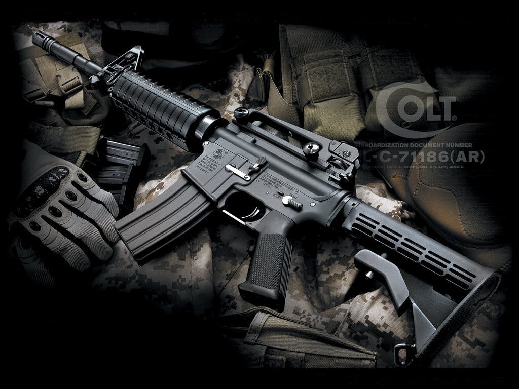 Guns Weapons Wallpaper Rifles M4 556x45mm