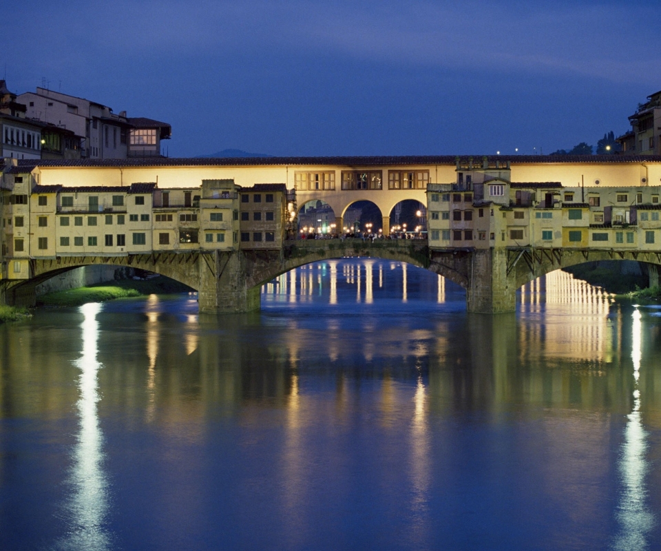 Italy Florence Ponte Vecchio Wallpaper Art HD
