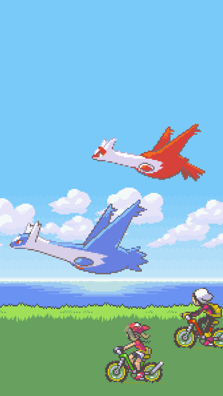 Anyone Know If There S A Live Wallpaper With Latios And Latias