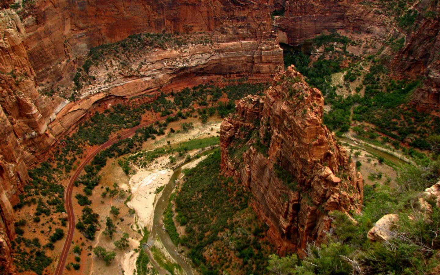 Angels Landing Zion National Park Utah High Quality And