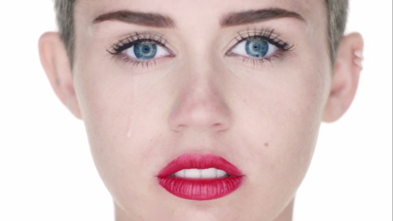 Miley Cyrus Wallpaper Wrecking Ball Video Song