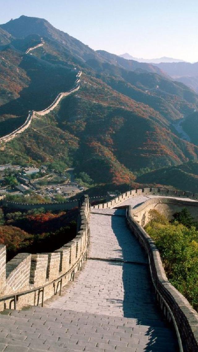 Great Wall Of China iPhone HD Wallpaper Background