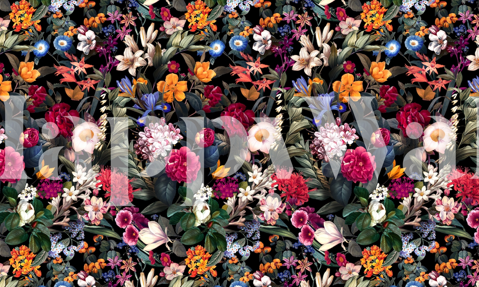 Colorful Floral Wallpaper For Bedroom Decor