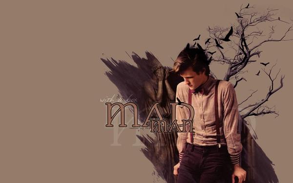 Eleventh Doctor Who Wallpaper Paper